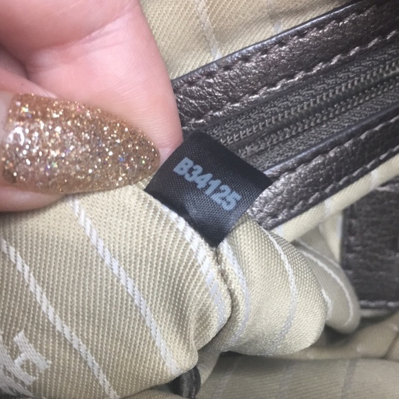 Cole Haan Zoe Satchel in metallic silver - Picture 10 of 10